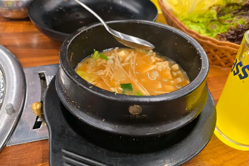 구수한 된장찌개