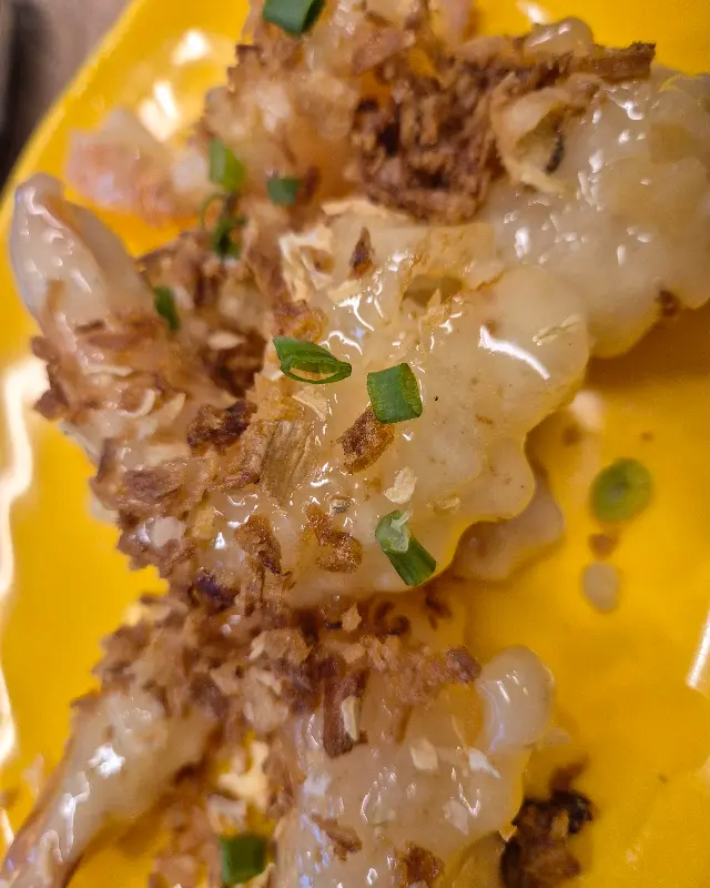 환상적인 비주얼의 크림새우