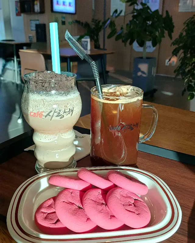 사랑채 카페 음료