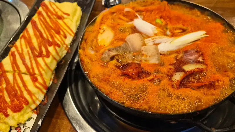 장군꼬들살 메뉴