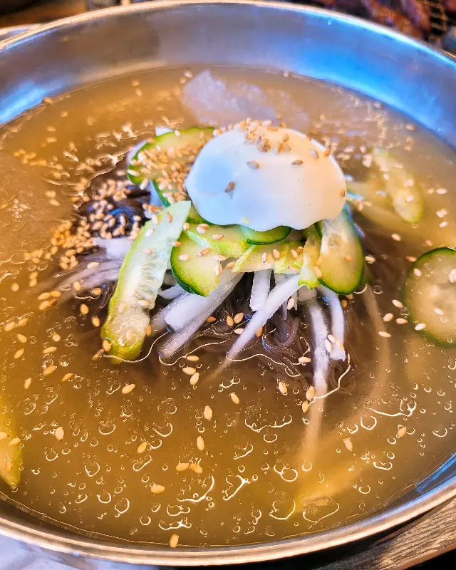 시원한 물냉면