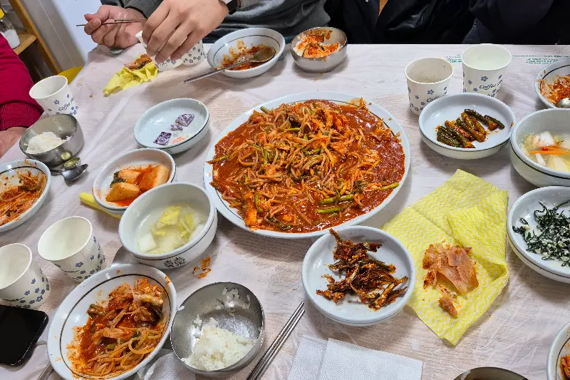 푸짐한 한 상 차림