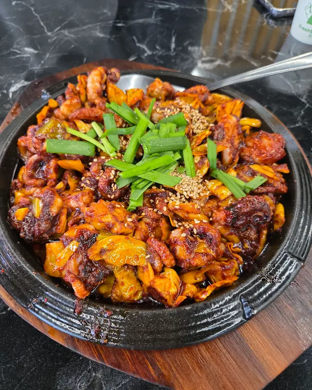 불향이 가득한 쭈꾸미 볶음