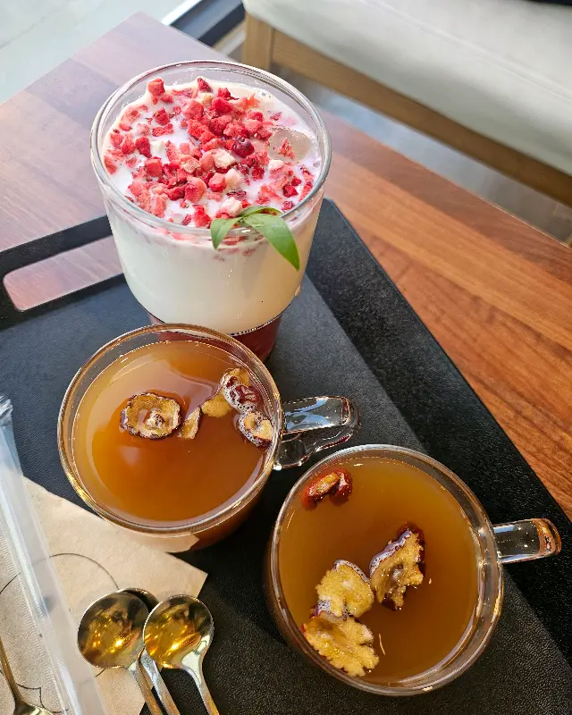 다양한 음료 메뉴