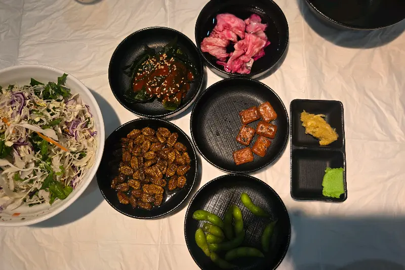 깔끔한 테이블 세팅