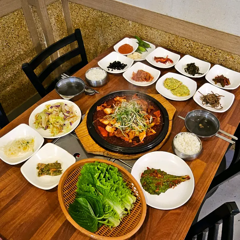 푸짐한 한 상 차림