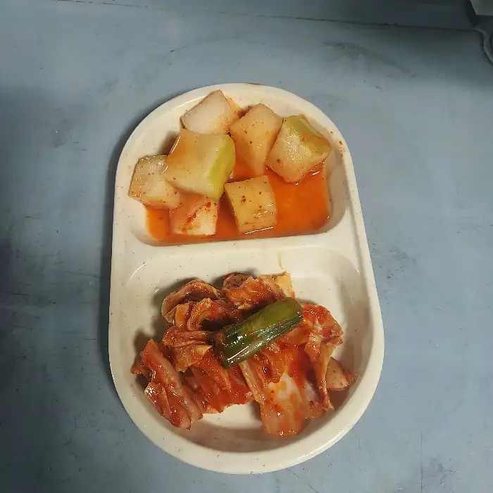 김치와 깍두기 모습