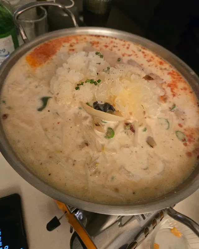 또 다른 날의 크림 짬뽕