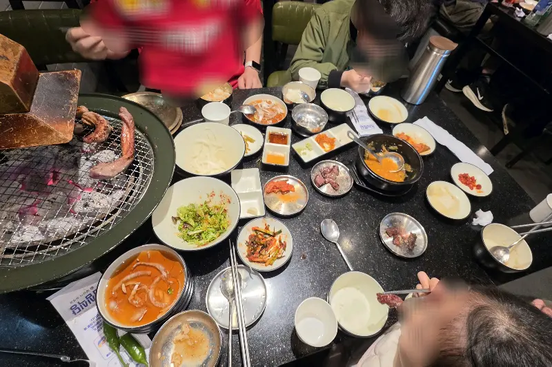 푸짐한 한 상 차림