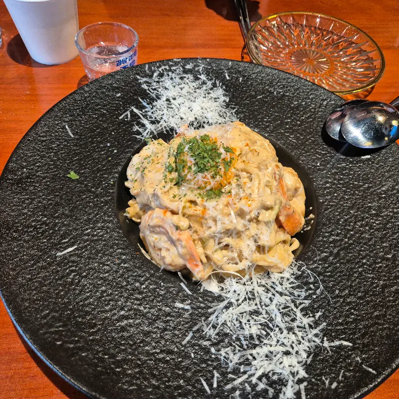 새우크림파스타