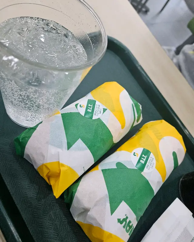 써브웨이 포장