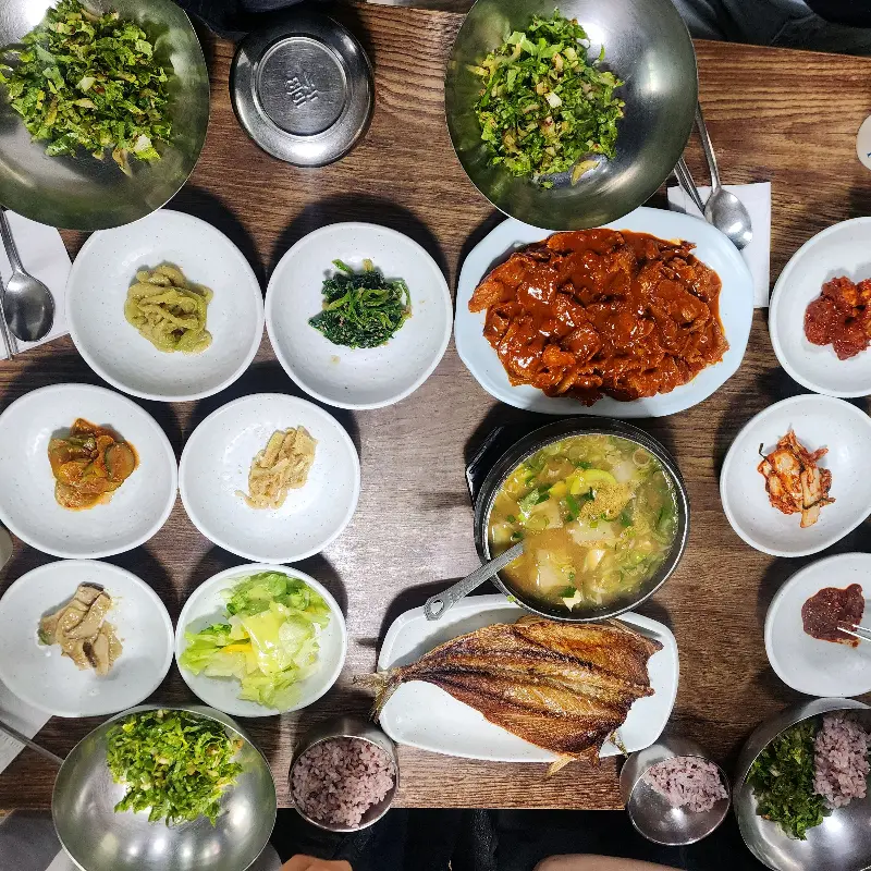 푸짐한 한 상 차림