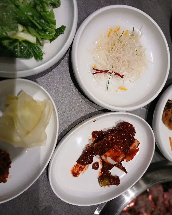 잘 구워진 갈비