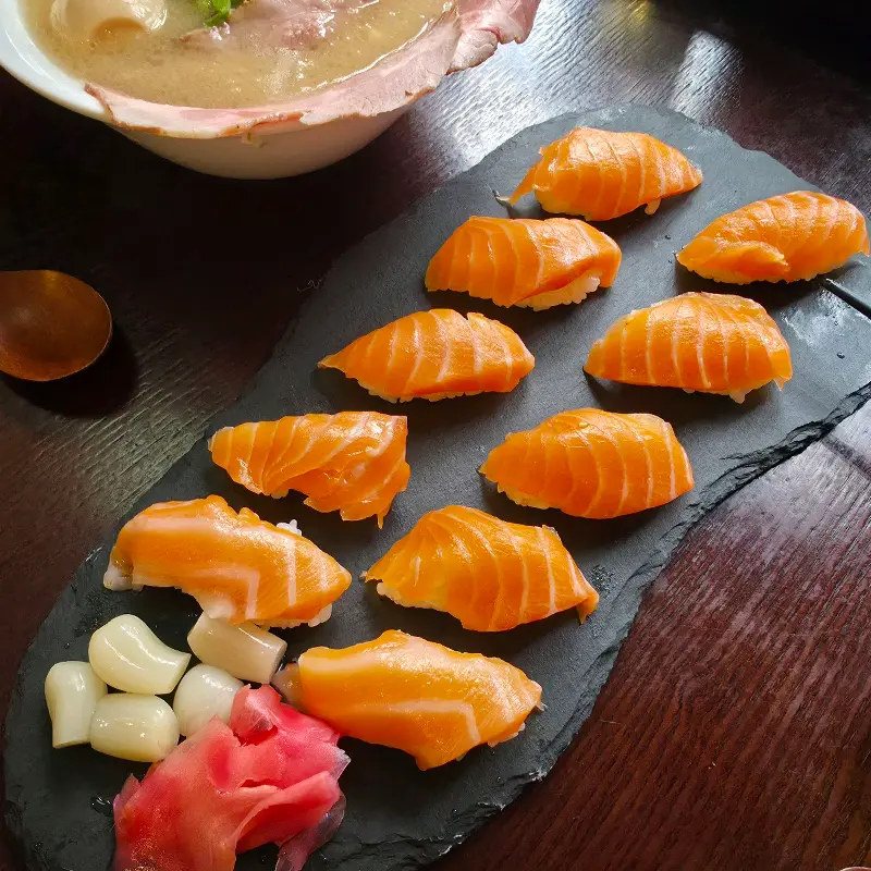 연어초밥 디테일