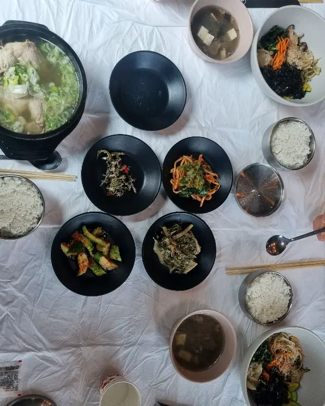 푸짐한 한 상 차림