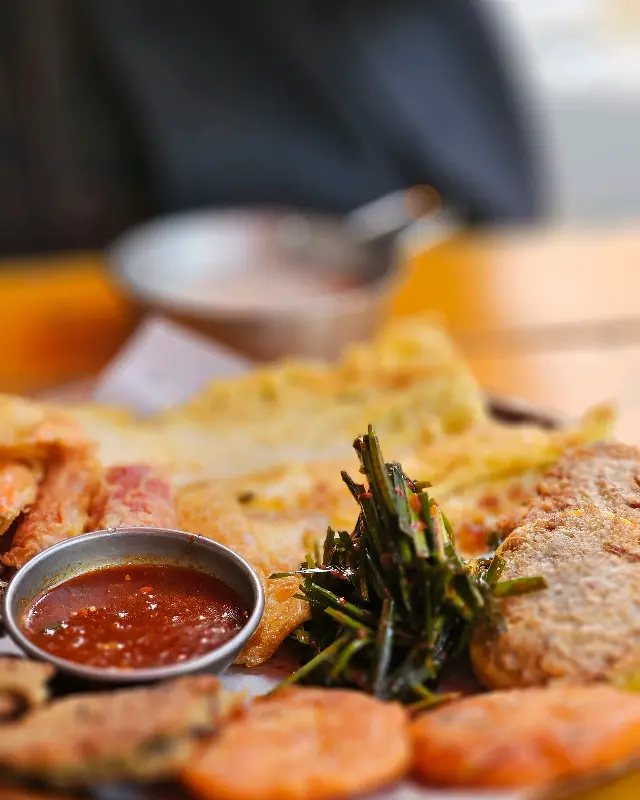 전과 막걸리 한 상