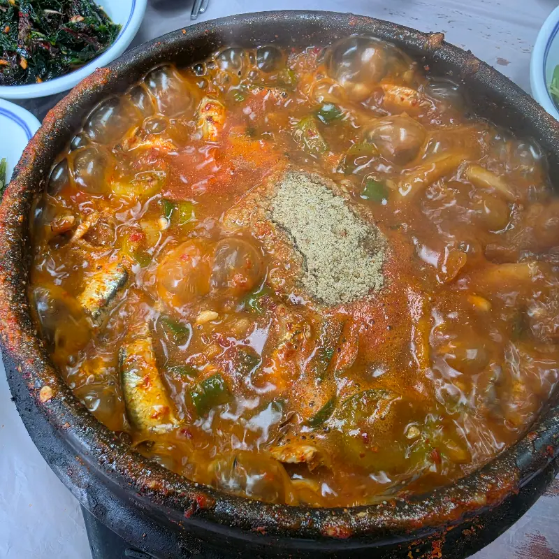 멸치쌈밥