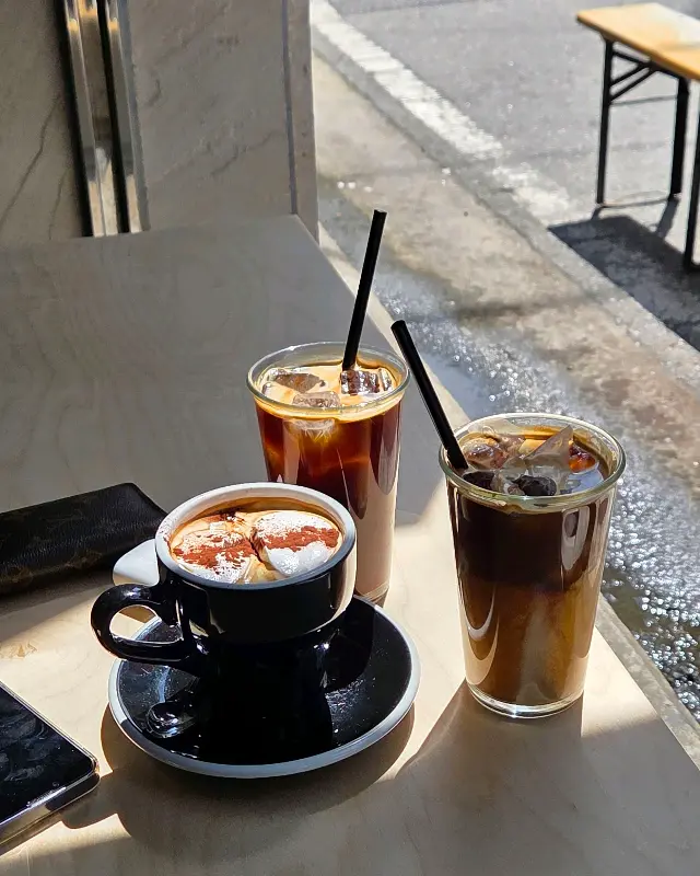 아메리카노와 힐라떼