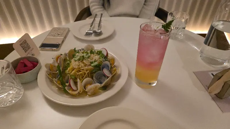 쉬림프 로제 파스타