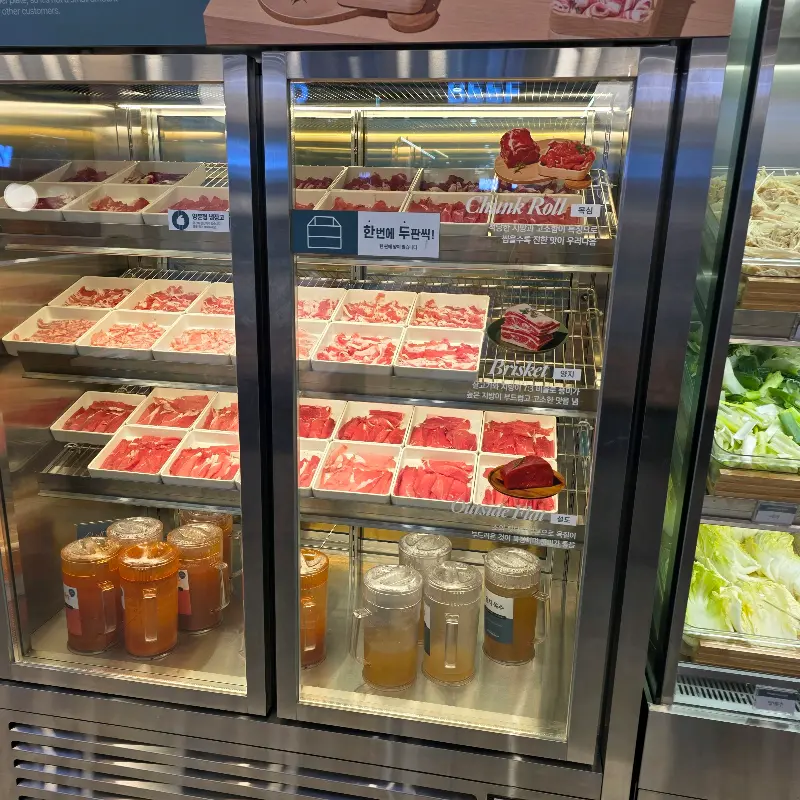 다양한 종류의 고기