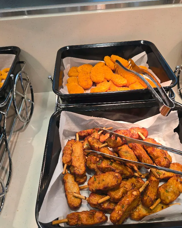 다양한 튀김 요리