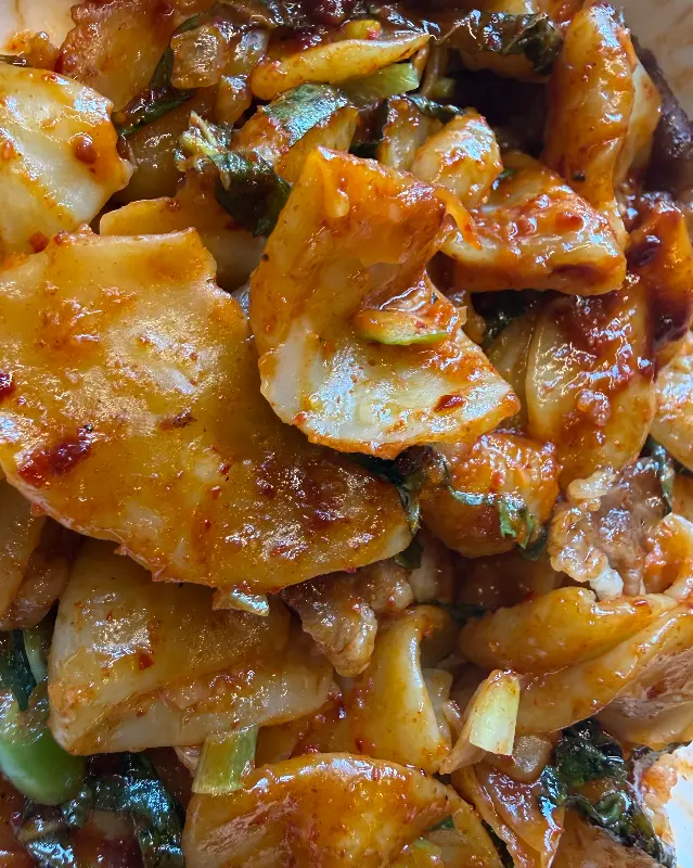 온일정의 다양한 메뉴