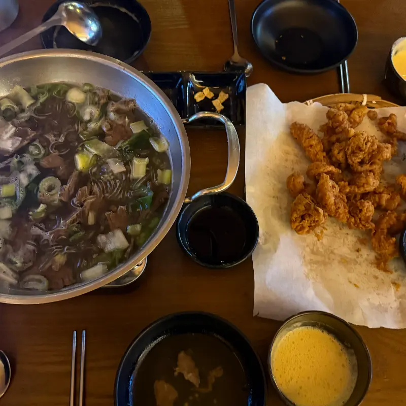 푸짐한 한 상 차림