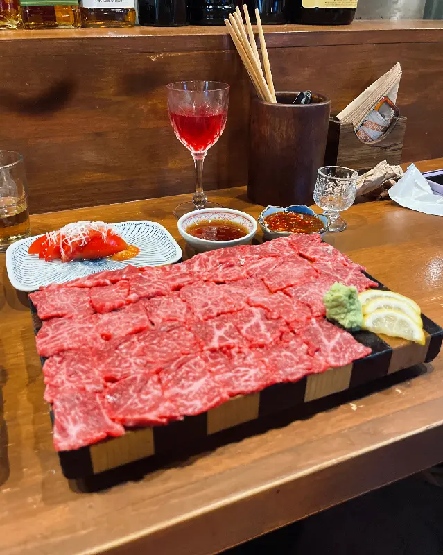 게살 고로케와 요거트 서비스