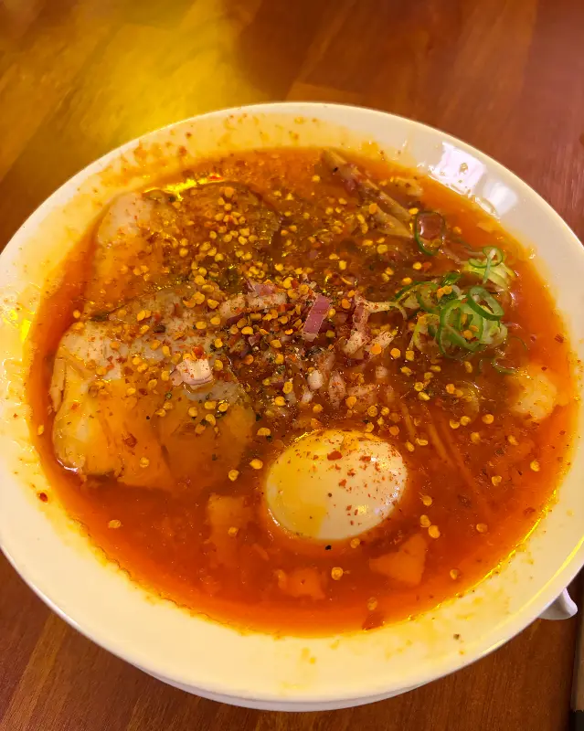 카라이 돈코츠 라멘의 모습