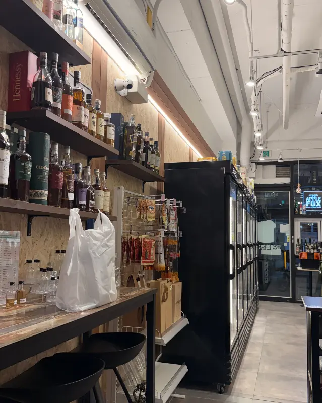 고래맥주창고 내부 모습