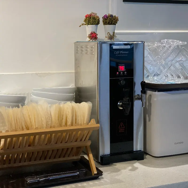 깔끔한 음료 코너