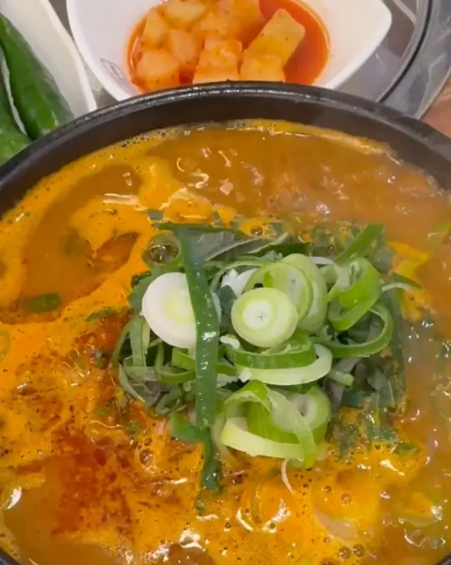 따귀탕의 시원한 국물