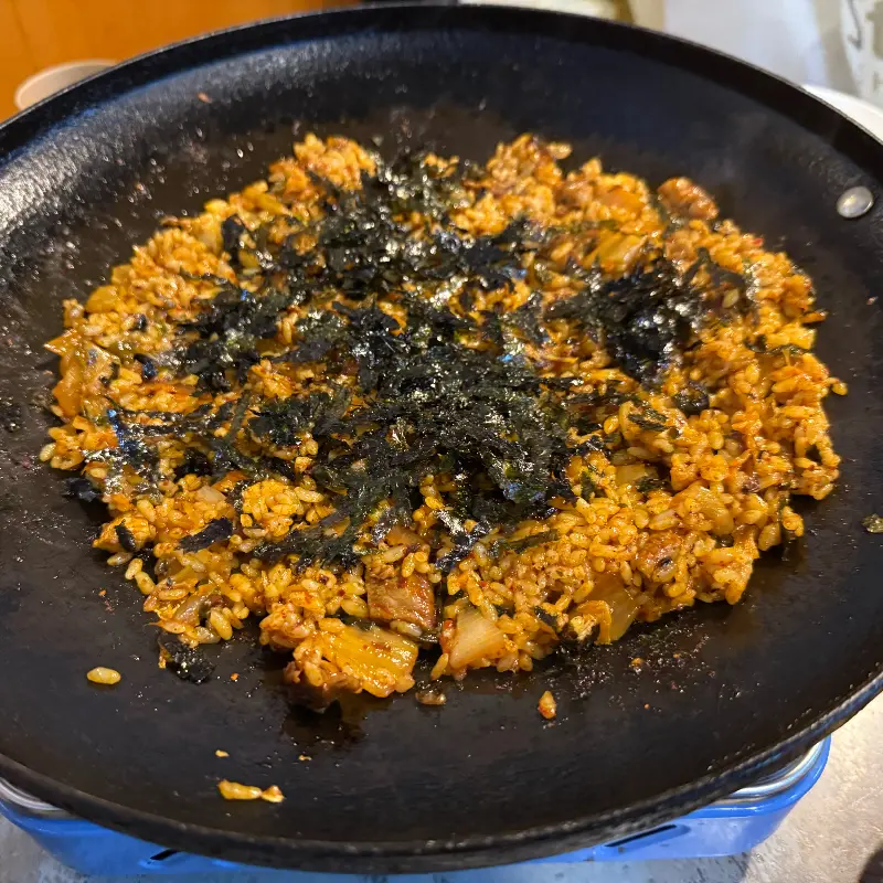 환상적인 비주얼의 볶음밥