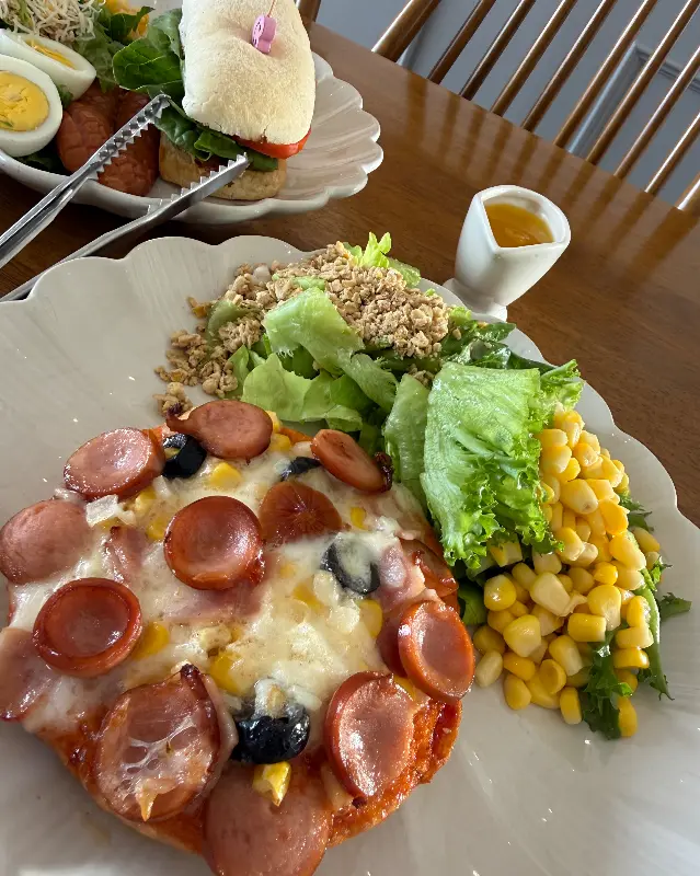 카페 내부 테이블