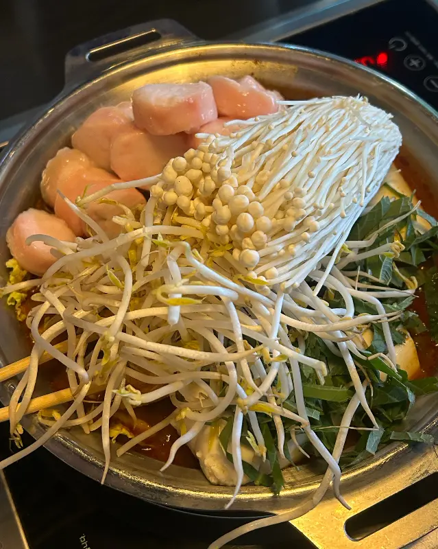 온일정의 전골 메뉴