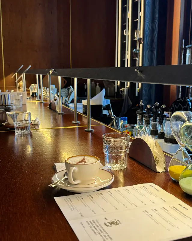 무슈부부 커피스탠드 내부