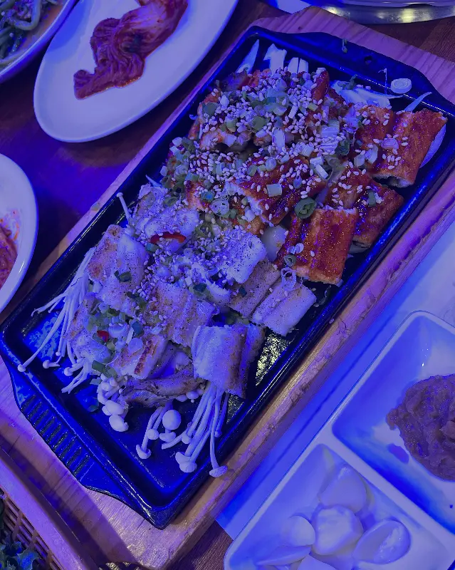 복분자 양념 장어구이