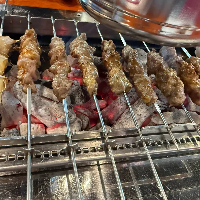 노릇노릇 양꼬치