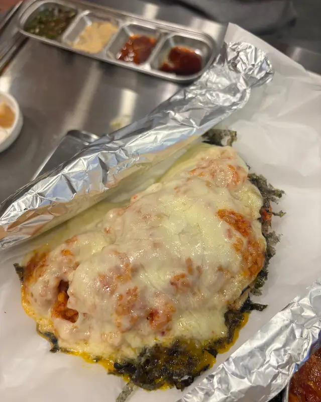 치즈 김치볶음밥