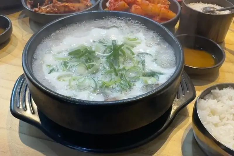 소머리국밥 한상차림