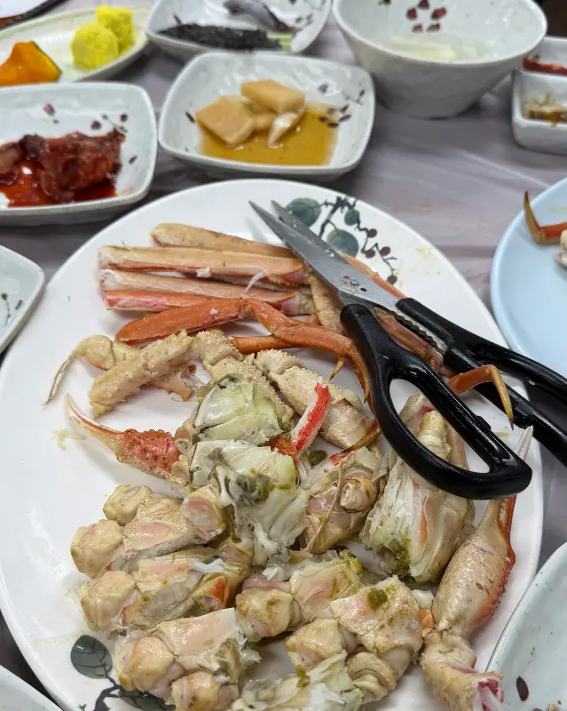 신선함이 가득한 모듬회 한 상