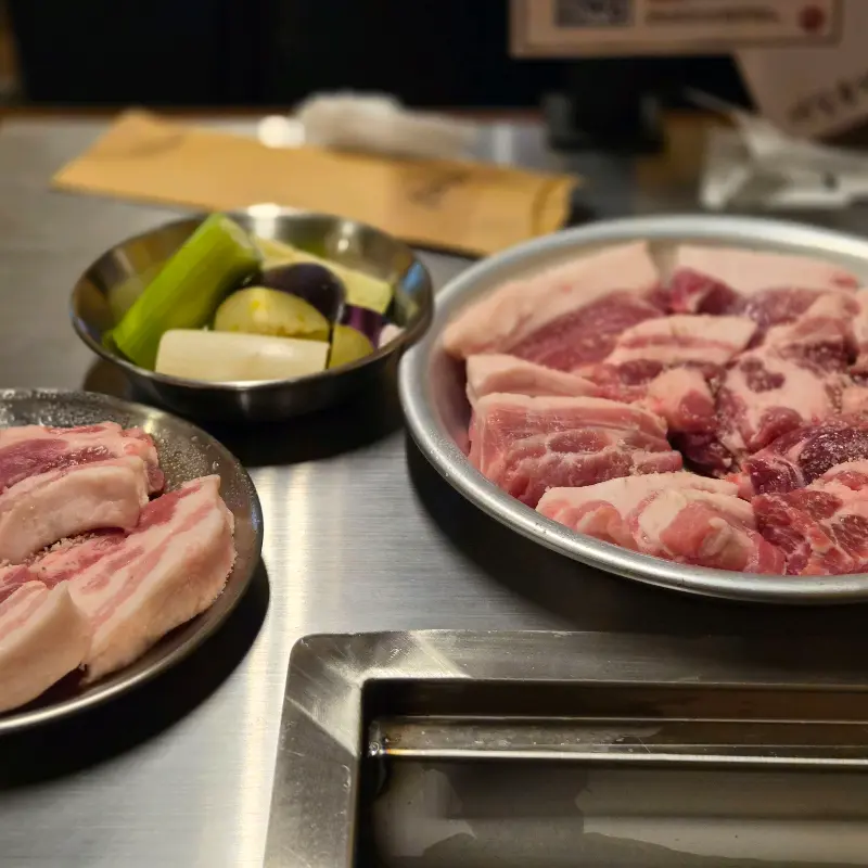 뭉텅 용인동백점 메뉴판