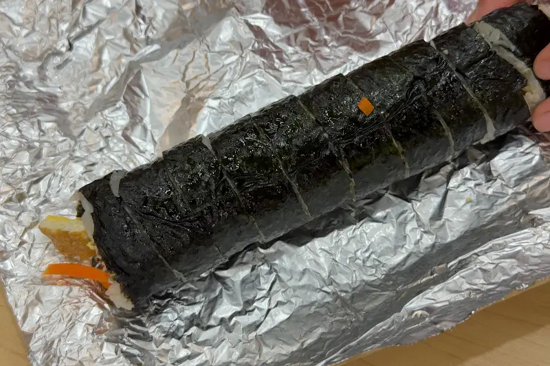 두레네분식 김밥 포장