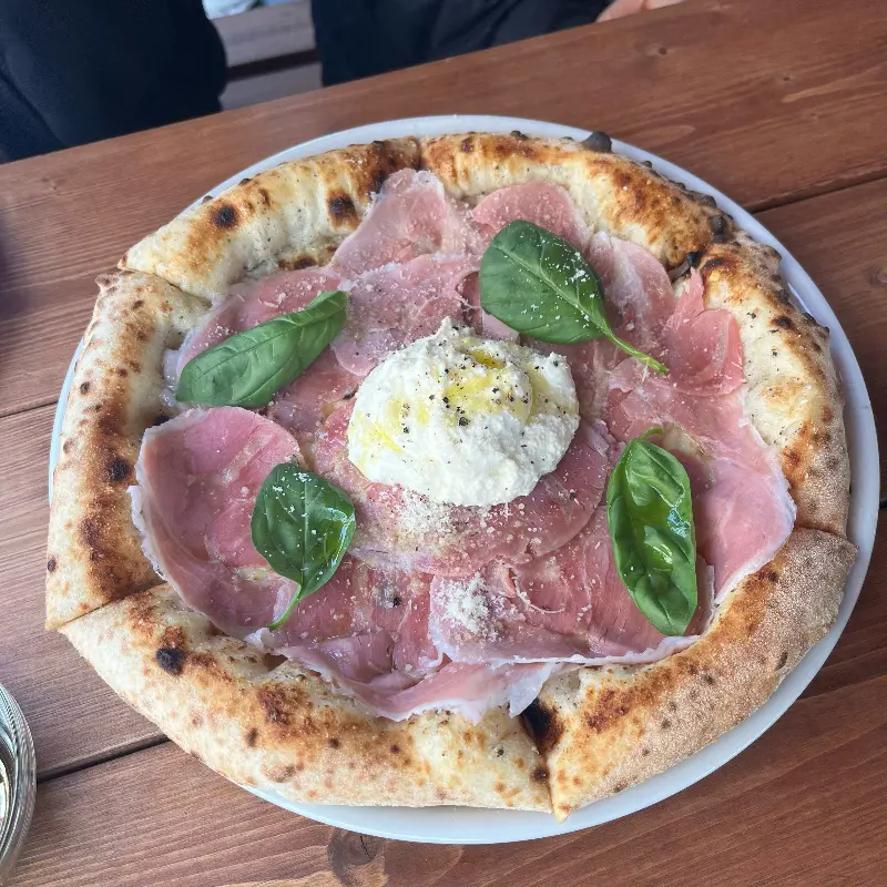 프로슈토 피자