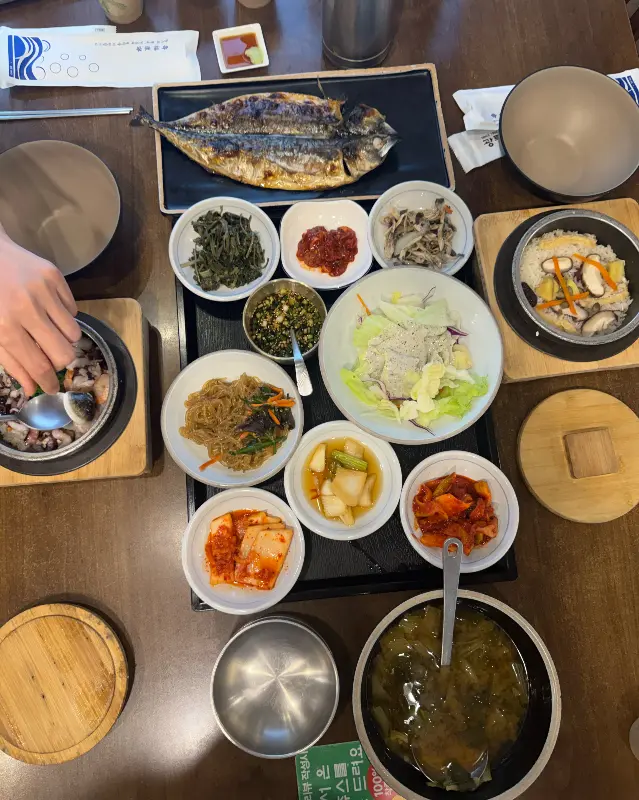 푸짐한 한상차림