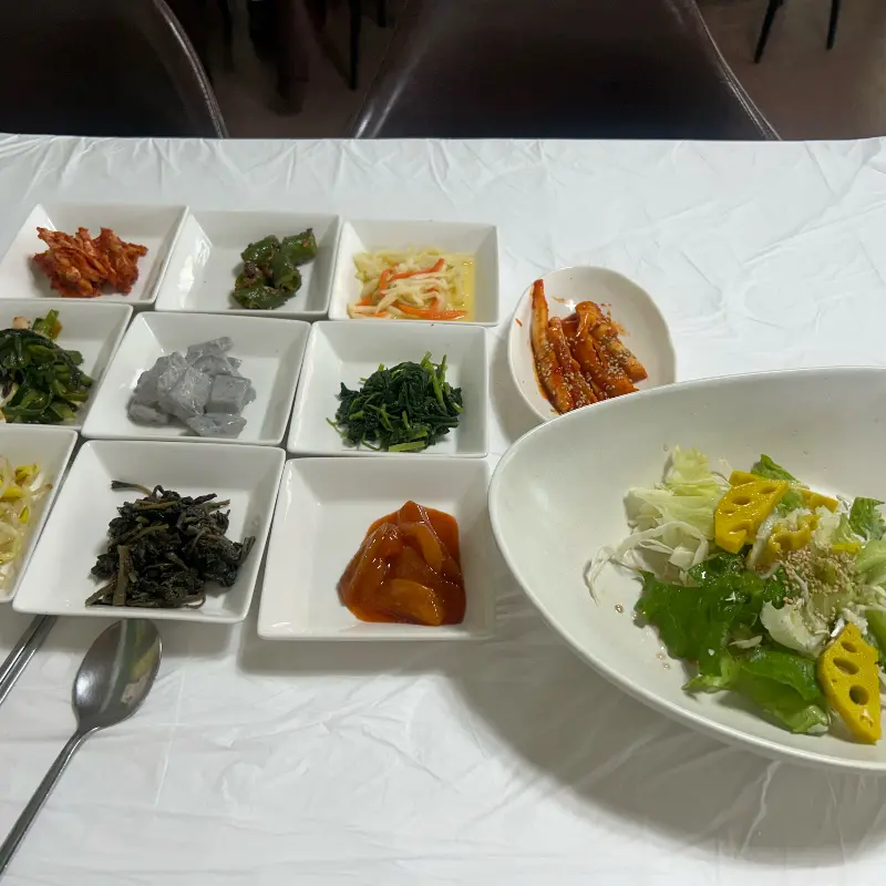 정갈한 한상차림