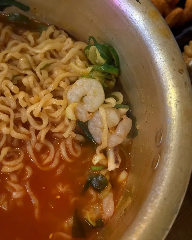 얼큰한 라면
