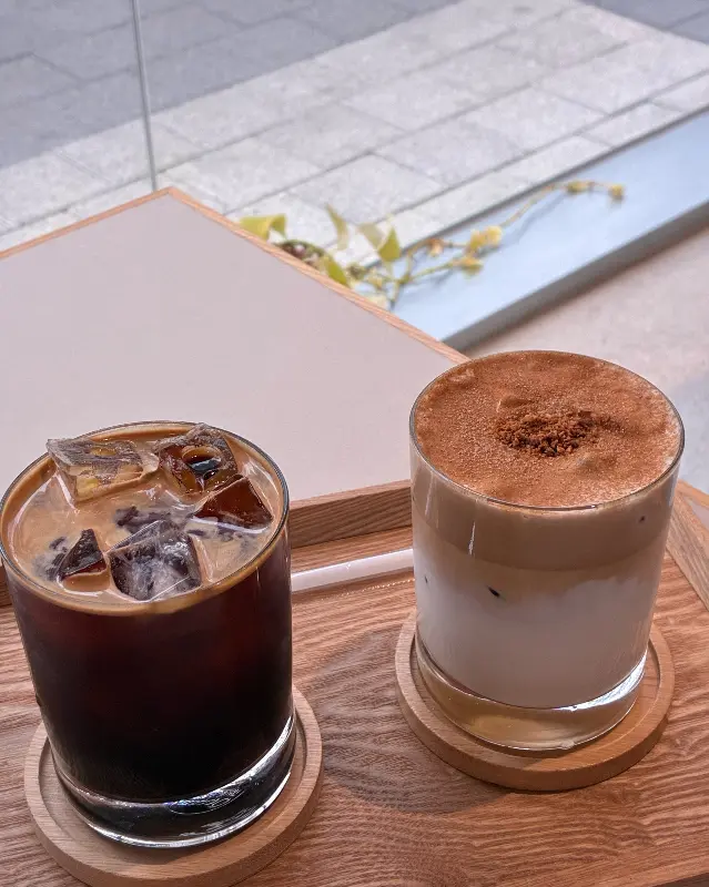 칩스 크림 라떼