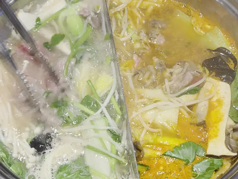 보기만 해도 시원한 샤브샤브