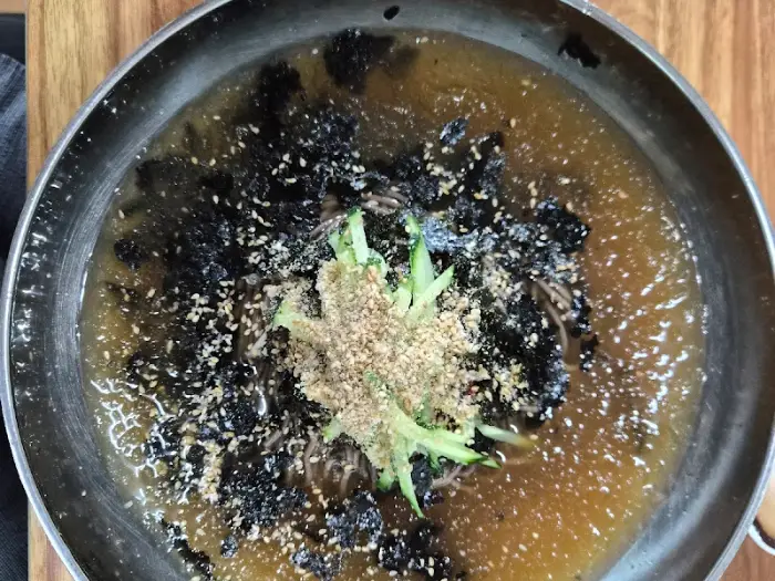 비빔막국수 클로즈업